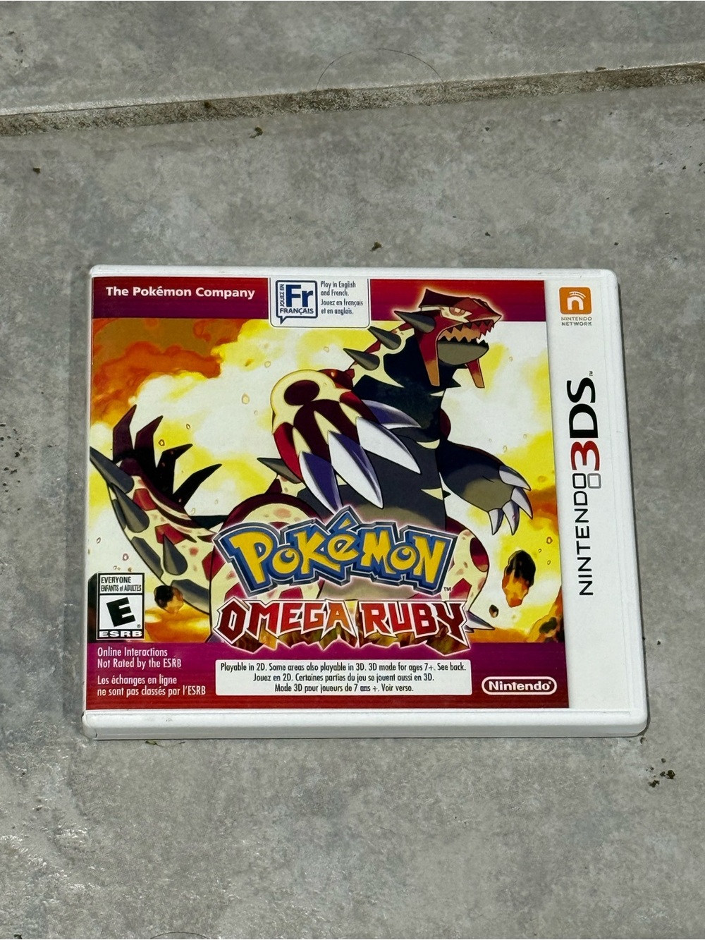 Pokémon Omega Ruby Nintendo 3DS Game